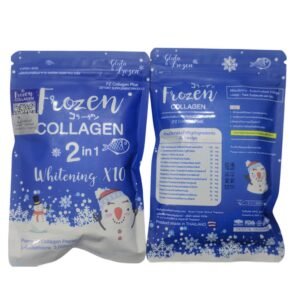 Gluta Frozen Collagen Whitening 2 in 1 Capsules - Made in Thailand - 60 Capsules